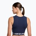 Top sportivo da donna Nike Pro Dri-Fit midnight navy/white 2