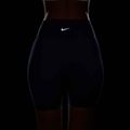 Pantaloncini Nike One a vita alta 8" Biker da donna, midnight navy 14