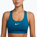Reggiseno sportivo Nike Swoosh Medium Support green abyss/white 4