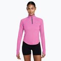 Felpa da running Nike Tempo Dri-Fit 1 / 4 Zip da donna, colore rosa giocoso
