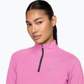 Felpa da running Nike Tempo Dri-Fit 1 / 4 Zip da donna, colore rosa giocoso 3