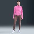 Felpa da running Nike Tempo Dri-Fit 1 / 4 Zip da donna, colore rosa giocoso 5