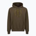 Felpa da tennis da uomo Nike Court Dri-Fit Heritage French Terry Hoodie dark hazel/saffron quartz 4