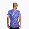Maglia da tennis uomo Nike Court Dri-Fit Victory Print lapis blue/white 2