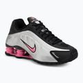 Scarpe Nike Shox R4 black/pinksicle/metallic silver