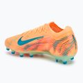 Scarpe da calcio uomo Nike Zoom Vapor 16 Elite Kylian Mbappe AG-Pro melon tint/igloo/neo turquoise 3
