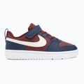 Nike Court Borough Low scarpe da bambino Recraft dark team red/soft pearl/midnight navy 2