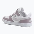 Scarpe per bambini Nike Court Borough Low Recraft white/plum fog/white/venice 3