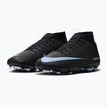 Scarpe da calcio uomo Nike Mercurial Superfly 10 Club FG/MG nero/blu ghiaccio 3