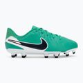 Nike Tiempo Legend 10 Academy LV8 FG/MG scarpe da calcio da bambino verde stadio/ossidiana scura 2