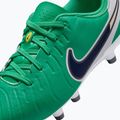 Nike Tiempo Legend 10 Academy LV8 FG/MG scarpe da calcio da bambino verde stadio/ossidiana scura 9