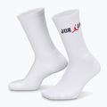Calze  Jordan Everyday Crew 1 pair white/black/university red