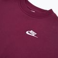 Felpa per bambini Nike Sportswear Club Fleece burgundy/white 3
