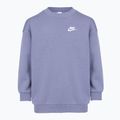 Felpa bambino Nike Sportswear Club Fleece world indigo/white