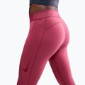 Leggings da allenamento donna Nike Pro Mid-Rise sweet beet/white 4
