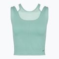 Canotta Nike One Fitted Dri-Fit Cropped cannon/bicoastal da donna per l'allenamento 7
