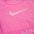Nike Pro Dri-Fit Graphic Cropped giocoso top da allenamento rosa/spugna rosa/bianco da donna 9
