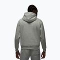 Felpa uomo Nike Jordan Brooklyn Fleece grey heather/white 3