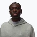 Felpa uomo Nike Jordan Brooklyn Fleece grey heather/white 4