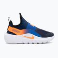 Nike Flex Runner 4, scarpe da bambino, mezzanotte marina, arancione totale e game royal 2