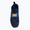 Nike Flex Runner 4, scarpe da bambino, mezzanotte marina, arancione totale e game royal 5