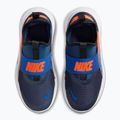 Nike Flex Runner 4, scarpe da bambino, mezzanotte marina, arancione totale e game royal 3