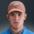 Cappello da baseball Nike Club Unstructured Futura Wash oro rosa/bianco 5
