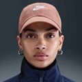 Cappello da baseball Nike Club Unstructured Futura Wash oro rosa/bianco 7