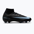 Scarpe da calcio uomo Nike Mercurial Superfly 10 Pro FG nero/blu ghiaccio
