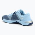 Scarpe da training da donna Nike Metcon 10 psychic blue/blue void/metallic silver 3