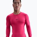 Maglia a maniche lunghe da allenamento uomo Nike Pro Dri-Fit Tight Fitness rush pink/black 4