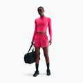 Maglia a maniche lunghe da donna Nike One Fitted Dri-Fit 1/4 Zip Mid Layer rush pink/white 2