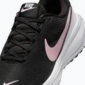 Scarpe running donna Nike Revolution 8 black/white/anthracite/pink foam 15