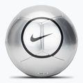 Pallone da calcio Nike Academy T90 Metallic '26 metallic silver/black/black taglia 4