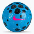 Pallone da calcio Nike Academy blue glow/black/pink blast taglia 5