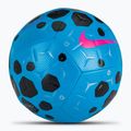 Pallone da calcio Nike Academy blue glow/black/pink blast taglia 5 2