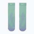 Calze Nike Running Lightweight Crew iron purple/voltage green/voltage green 2