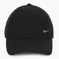 Cappellino con visiera Nike Dri-Fit Club Unstructured Metal Swoosh black/metallic gold 2