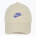 Cappellino con visiera Nike Club Unstructured Futura Wash light khaki/sapphire 2