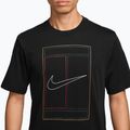 T-shirt uomo Nike Court Heritage black 3