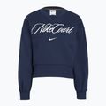 Felpa donna Nike Court Collection French Terry Crew Neck midnight navy/sail 4