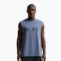 Maglietta da allenamento da uomo Nike Athletic Club Dri-Fit diffused blue/diffused blue