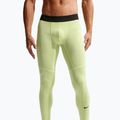 Leggings da uomo per allenamento Nike Pro Dri-Fit Tight Fitness light liquid lime/black