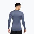 Longsleeve treningowy męski Nike Pro Dri-Fit Tight Fitness diffused blue/black 2