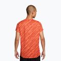 Maglia da tennis uomo Nike Court Dri-Fit Victory Print turf orange/white 2