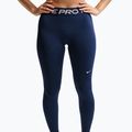 Leggings da donna Nike Pro Mid-Rise Full midnight navy/white 4