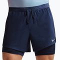 Pantaloncini running uomo Nike Stride Dri-Fit Hybrid 5" midnight navy