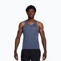 Maglia running uomo Nike AeroSwift Dri-Fit ADV diffused blue/black