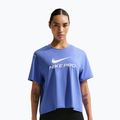 T-shirt da allenamento donna Nike Pro Dri-Fit Loose sapphire/white
