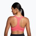 Reggiseno sportivo Nike Swoosh Medium Support sea coral/white 2